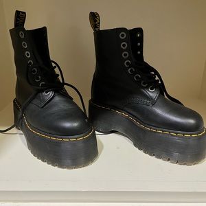 Dr. Martens platform boots